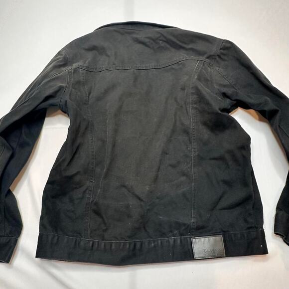 Men’s Vintage South Pole Black Size Large Denim Jacket - Picture 2 of 6